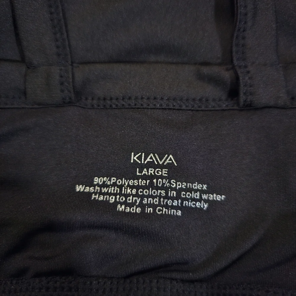 KIAVA Black Sports Bras Supportive Intimates - Picture 8 of 10